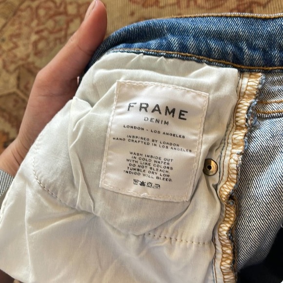FRAME Denim Le Cut Off Short size 26 - Picture 8 of 9